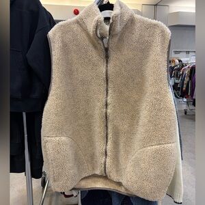 Cozy Cream Sherpa Vest